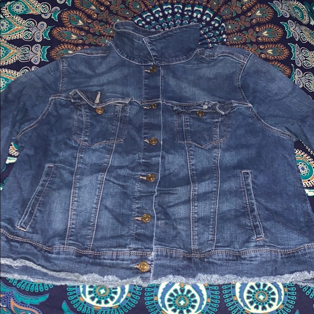 nine west jean jacket